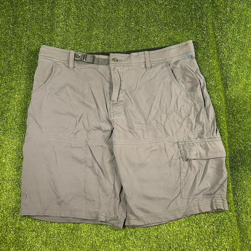 Gerry-weber Men's Grey and Khaki Shorts